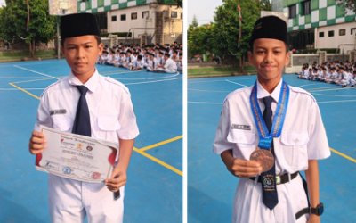 Dua Peserta didik MTsN 5 Tangerang Raih Juara 2 dan 3 Taekwondo Tingkat Pelajar